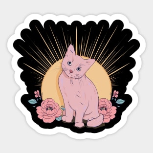 Cutie Cat Sticker